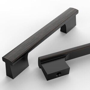 NEW Asidrama 10 Pack 4 Inch(102mm) Oil Rubbed Bronze Kitchen Cabinet Handles